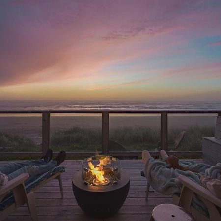 Steps From The Beach! Hottub, $1M Ocean View, Deck Waldport Exterior foto